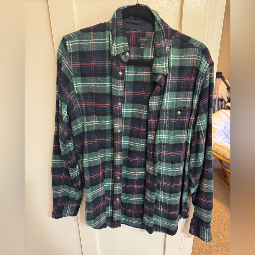 J. Crew Men's flannel Shirt